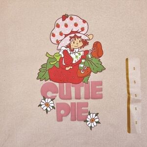 Strawberry Shortcake Cropped Graphic Tee "Cutie Pie"